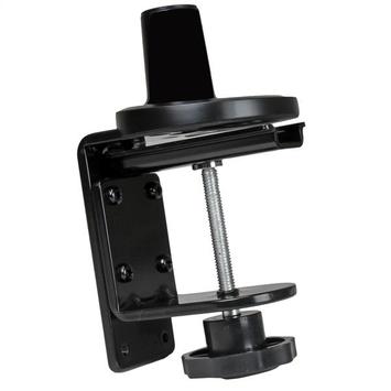 StarTech Desk Clamp Monitor Mount - Adjustable - Supports Monitors 12" to 34" - Full Motion Slim VESA Mount Monitor Arm - Desk & Grommet Clamp -Black (ARMSLIM) monteringssett - justerbar arm - for LCD-skjerm - (ARMSLIM)