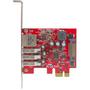 STARTECH 3PORT PCIE USB 3.0 ADAPTER CARD USB 3STANDARD M LOW-PROFILE CARD (PEXUSB3S3GE)
