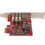 STARTECH 3-Port PCI Express USB 3.0 Card + Gigabit Ethernet (PEXUSB3S3GE)