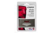 Kingston High-Speed Media Reader - Kortleser (CF I, CF II, MS, MS PRO, SD, MS Duo, MS PRO Duo, CF, microSD, SDHC, microSDHC,  MS PRO-HG Duo, SDHC UHS-I, SDXC UHS-I, microSDHC UHS-I, microSDXC UHS-I) - USB 3.0 (FCR-HS4)