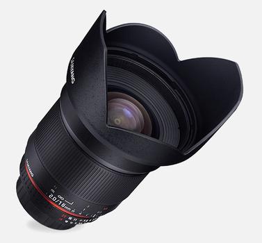 SAMYANG 16mm f/2.0 Nikon F (AE), MILC, 13/11, Vejledning,  Sort, 8,94 cm, 7,7 cm (F1120703101)