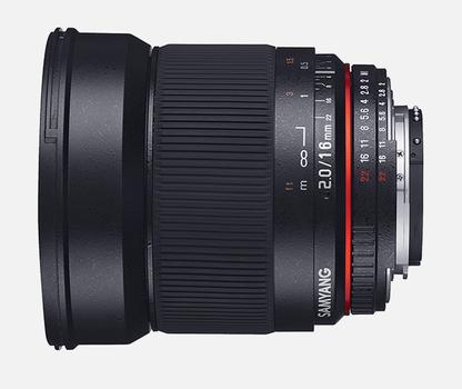 SAMYANG 16MM F2,0 CANON (F1120701101)