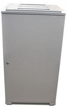 ALLNET 19"Schrank,  42HE, B600/ T1000mm,  Glastür, Lichtgrau,  SNB-Serie,  (ALL-SNB6142BDGrau)