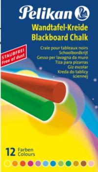 PELIKAN 745/12 Krijt Kleurenassortiment 12 Stuks (701367)