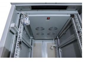 ALLNET 19"Schrank,  42HE, B600/ T1000mm,  perforierte Blechtüren,  Lichtgrau,  SNB-Serie,  (ALL-SNB6142EKGrau)