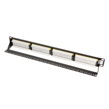LogiLink CAT6 Patch Panel 19'' 24-Port unshielded,  RAL 9005 (NP0004A)