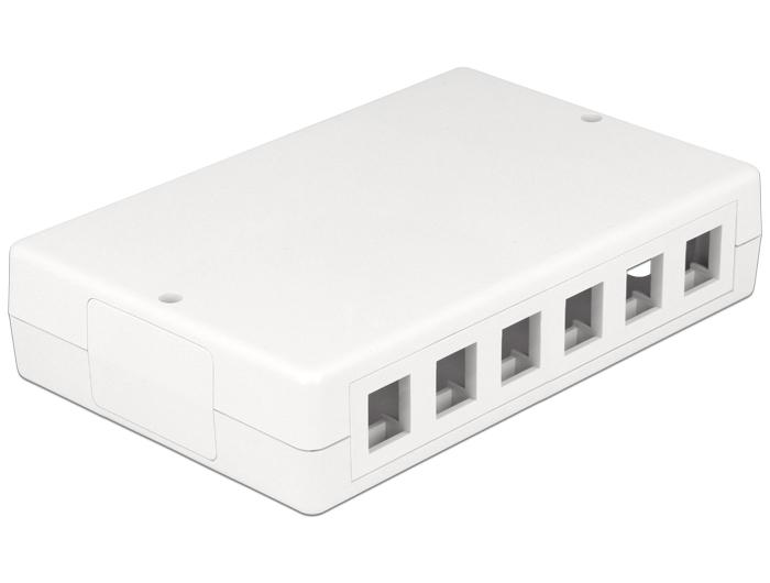 DELOCK Keystone Surface Mounted Box 12 Port DATAGROTTAN