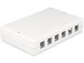 DELOCK Keystone Surface Mounted Box 12 Port