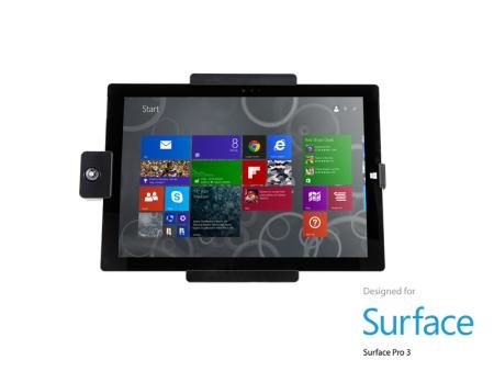BRODIT Passiv holder med lås - Microsoft Surface Pro 3 - qty 1 (539644)