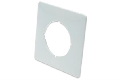 DIGITUS Wallplate for Keystone Jacks German Type 80x80 frame 50x50 central plate design comp. NS (DN-93831)