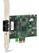 Allied Telesis Secure, PCI-e (x1) Fast Ethernet Fiber (SC) Adapter, includes both standard and low profile brackets