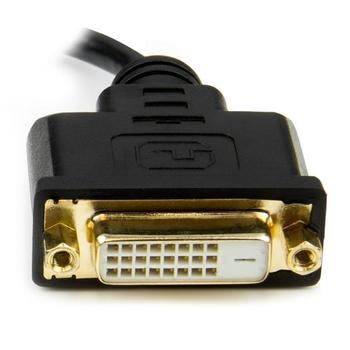 STARTECH 8IN MINI HDMI TO DVI ADAPTER (HDCDVIMF8IN)