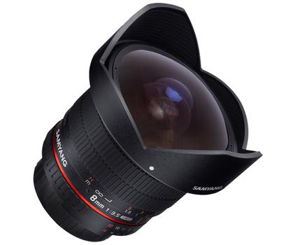 SAMYANG 8mm Fisheye f3.5 CSII for Nikon Fisheye objektiv, kun for APS-C format (F1121903101)