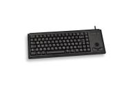 Cherry Compact-Keyboard G84-4400 - tastatur - Pan Nordic - svart Inn-enhet (G84-4400LUBPN-2)