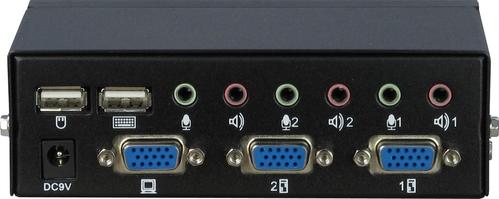 INTER-TECH IPC KVM SWITCH AS-21UA VGA KVM SWITCH CPNT (88887168)
