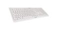 CHERRY KC1000 CORDED KEYBOARD NLB GREY BELGIUM - GREY PERP (JK-0800BE-0)