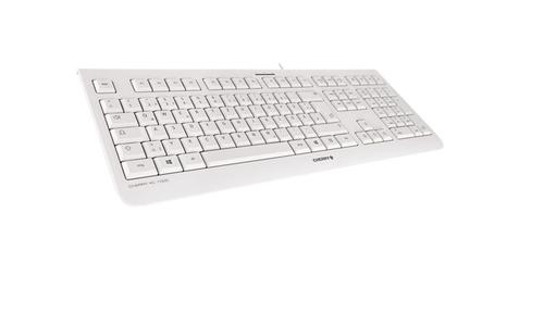 CHERRY KC1000 CORDED KEYBOARD NLB GREY BELGIUM - GREY PERP (JK-0800BE-0)