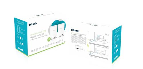 D-LINK DHP-601AV/ E POWERLINE AV2 1000 GIGABIT STARTER KIT WRLS (DHP-601AV/E)