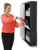 Ergotron Zip12 kabinettenhet - for 12 bærbare/ nettbrett - svart, sølv (DM12-1006-2)