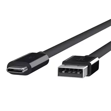 Belkin 3.1 USB-A to USB-C Cable - USB-kabel - USB-type A (hann) til USB-C (hann) - USB 3.1 - 91.4 cm - svart (F2CU029BT1M-BLK)