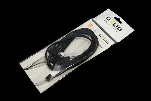 EKWB 4-PIN intern strøm 4 pin PWM (male) - 4 pin PWM (female) Sort 80cm (3831109867808)