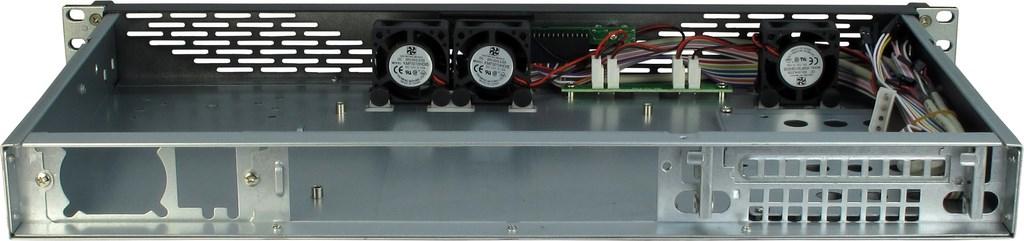 INTER-TECH IPC SERVER 1U-K-125L W/O PSU 1HE SERVER CHASSIE (ITX 25CM) (88887085)