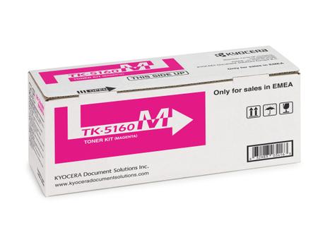 KYOCERA TK5160M Magenta Toner Cartridge 12k pages - 1T02NTBNL0 (1T02NTBNL0)