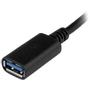 STARTECH USB-C to USB-A Adapter Cable - M/F - 15cm - USB 3.0 (USB31CAADP)