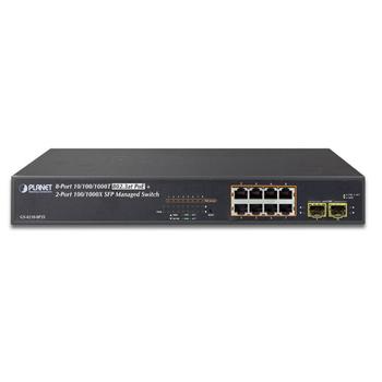 PLANET IPv4/ IPv6,  8-Port Managed (GS-4210-8P2S)