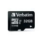 VERBATIM Micro SDHC Card PRO 32GB U3 with Adaptor (47041*10)