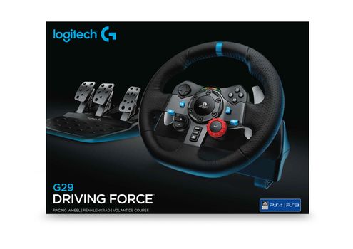 viool goud intelligentie LOGITECH G29 Driving Force Racing Wheel - for PlayStation 4, PlayStation 3  and PC - USB - | Synigo