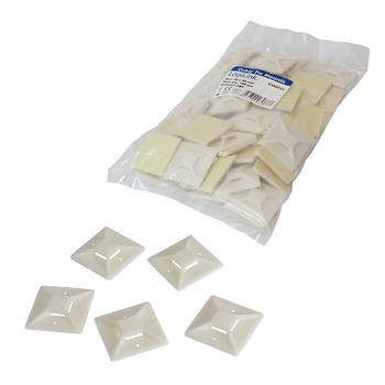 LOGILINK Cable Tie Mounts 40x40 mm, F-FEEDS (KAB0045)
