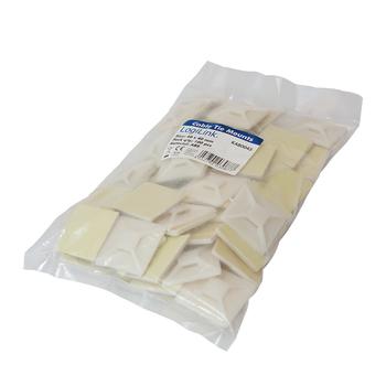 LOGILINK Cable Tie Mounts 40x40 mm, F-FEEDS (KAB0045)