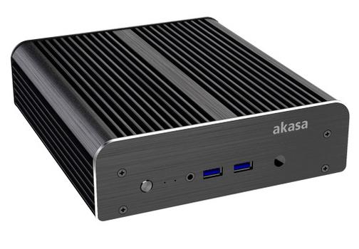 AKASA Newton S UCFF-Gehäuse (Intel NUC) OEM - schwarz (A-NUC15-M1B)
