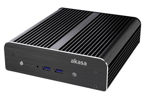 AKASA Newton S UCFF-Gehäuse (Intel NUC) OEM - schwarz (A-NUC15-M1B)