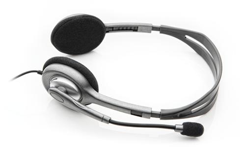 LOGITECH H111 Stereo Headset Wired  (981-000612)