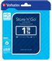 VERBATIM 1TB Hard Drive 2,5'' Store 'N' Go USB 3.0, Navy Blue (53200*4)