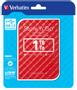 VERBATIM 1TB Hard Drive 2,5'' Store N Go red (53203*4)