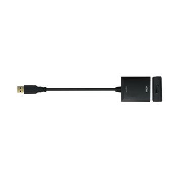 LOGILINK Adapter USB 3.0 auf HDMI schwarz (UA0233)