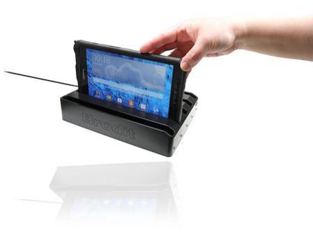 BRODIT Bordlader Galaxy Tab Active 8.0 Med strømkabel,  for 5 enheter (215735)