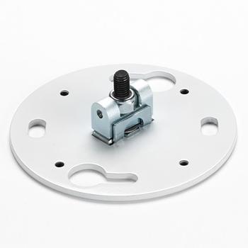 CHIEF MFG CHIEF FLAT CEILING PLATE_  PIN CONNECT_ WHITE (CPA116W)