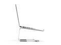 GRIFFIN Elevator Laptop Stand Silver/ Clear (GC16034-2)