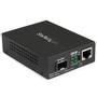 STARTECH Gigabit Ethernet Fiber Media Converter with Open SFP Slot