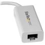 STARTECH USB-C to Gigabit Network Adapter - White	 (US1GC30W)