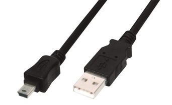 DIGITUS USB 2.0 cable 1m (AK-300130-010-S)