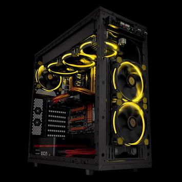 Thermaltake Riing 14 LED - kabinettvifte (CL-F039-PL14YL-A)