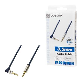 LOGILINK Audio cable, 3.5 mm 3-pin/M  (CA11050)