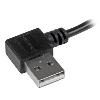 STARTECH StarTech.com 1m Right Angled Micro USB Cable (USB2AUB2RA1M)
