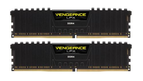CORSAIR 16GB (2x8GB) DDR4, 3000MHz (CMK16GX4M2B3000C15)