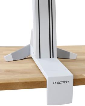 ERGOTRON WORKSURFACE & LARGE KYBD TRAY DUAL SIT-STAND BRIGHT WHITE ACCS (33-349-211)